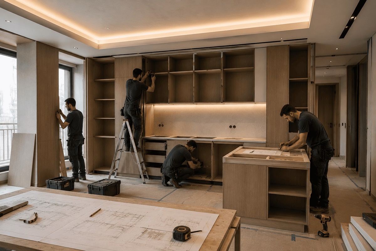 Mobilya Ve İç Mekan Tasarımları, Özel Tasarım Mutfak Çözümleri, Modern Ve Klasik Banyo Mobilyaları, Giriş Alanı Ve Vestiyer Uygulamaları, Giyinme Odası Sistemleri, Sürgülü Ve Kapaklı Gardırop Tasarımları, Dresuar Ve Dekoratif Konsol Uygulamaları, Ahşap Duvar Kaplama Sistemleri, TV Ünitesi Ve Yaşam Alanı Mobilyaları, Özel Ölçü Depolama Çözümleri, Çok Amaçlı Dolap Sistemleri, Özel Yaşam Alanları, Ev Sinema Odası Tasarımları, Ev Spor Alanı Ve Fitness Odası Çözümleri, Hobi Ve Çalışma Odası Mobilyaları, Kişiye Özel İç Mekan Konseptleri, Ahşap İşleri Ve Kapı Sistemleri, Ahşap İç Kapı Uygulamaları, Lake Kapı Tasarımları, Panel Kapı Sistemleri, Özel Üretim Ahşap İşçilikleri, Dekoratif Ahşap Çözümler, Anahtar Teslim İnşaat Ve Tadilat Hizmetleri, Komple İç Mekan Yenileme, Dekorasyon Ve Tadilat Uygulamaları, Boya Ve Yüzey Kaplama Hizmetleri, Seramik Ve Zemin Döşeme İşleri, Parke Uygulamaları, Elektrik Altyapı Ve Tesisat Çözümleri, Temiz Ve Atık Su Tesisatı Uygulamaları, Sineklik Sistemleri, Anahtar Teslim Konut Yenileme, Mimari Uygulama Ve Yenileme Çözümleri, Villa İç Mekan Tasarımları, Ofis Ve Ticari Alan Dekorasyonu, Özel Proje Mobilya Üretimi, İç Mimari Destek Hizmetleri, Ölçüye Özel Üretim Ve Montaj